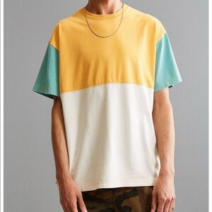 Urban Outfitters Colorblock Dad Tee